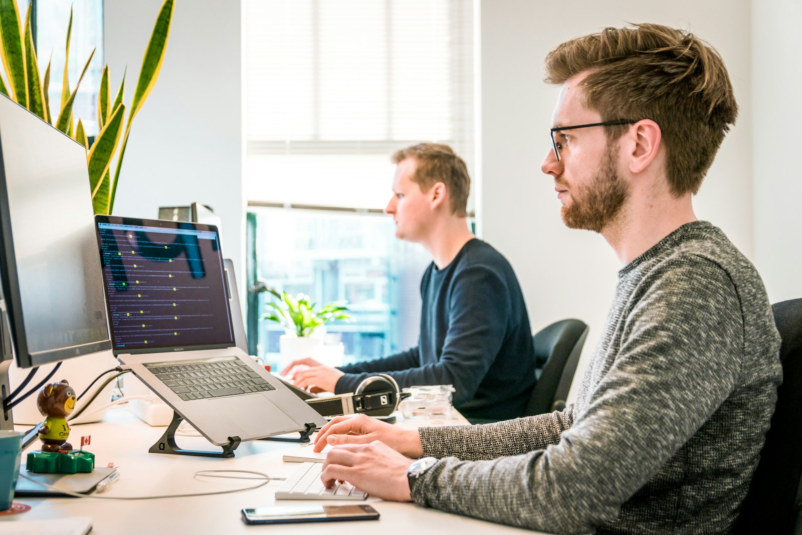 Modern IT workspace
